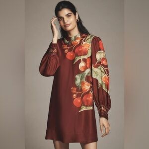 Farm Rio x Anthropologie Printed Mini Dress NWT